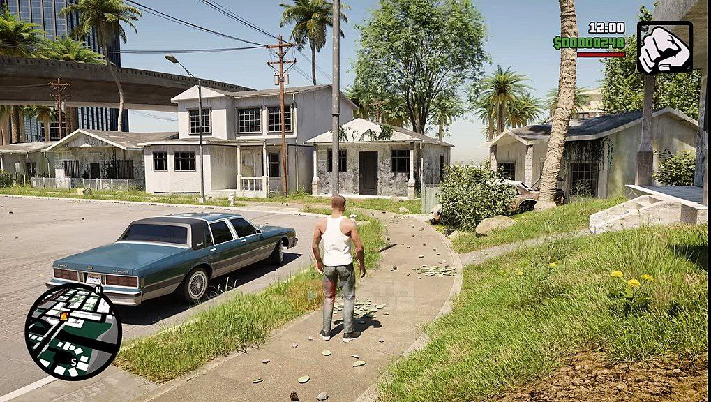 بازسازی GTA San Andreas توسط یک تیم حرفه ای